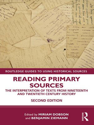 cover image of Reading Primary Sources